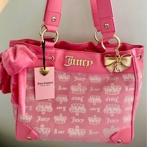 Juicy Couture Pink Lemonade Tote